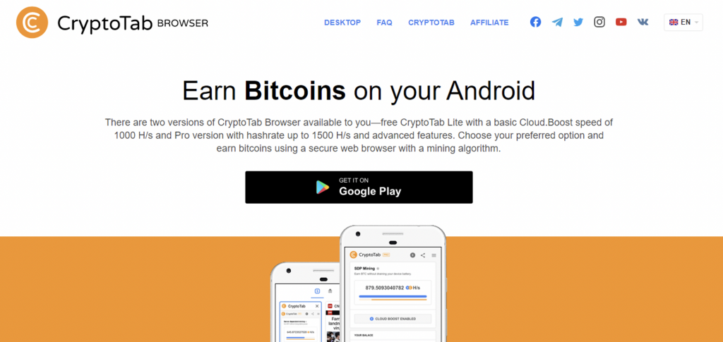 cryptotab mobile browser