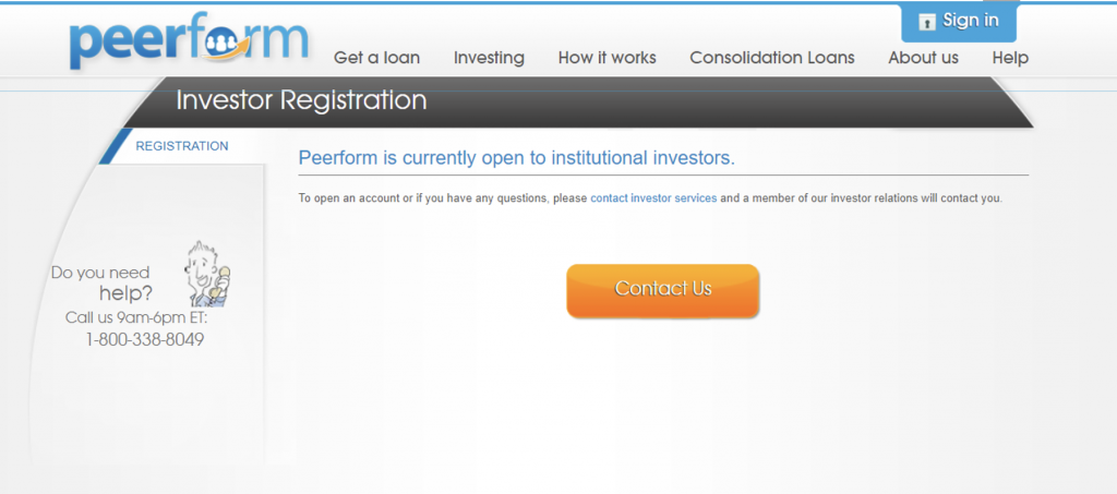 peerform institutional investors