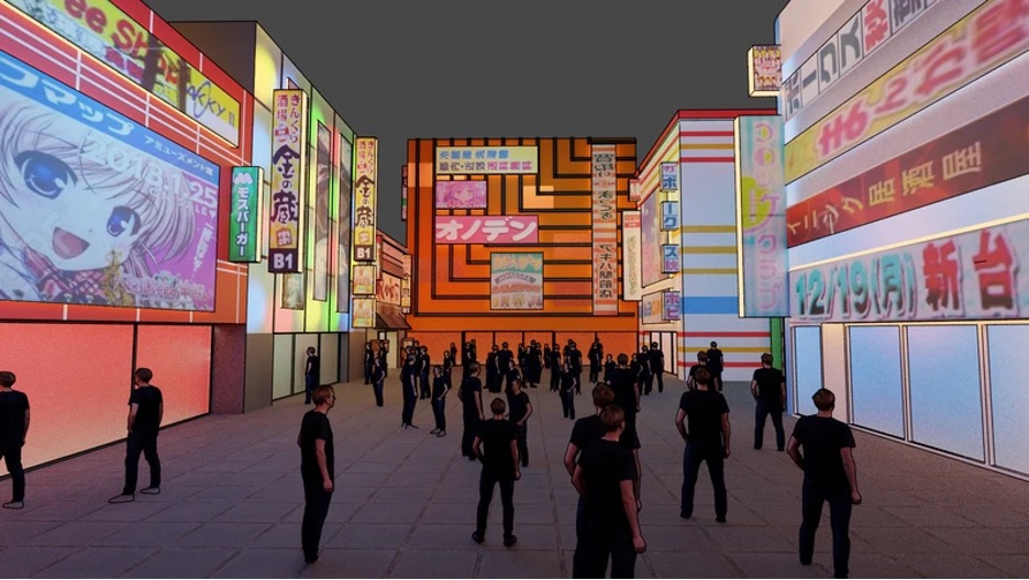 shopping mall in the metaverse decentraland