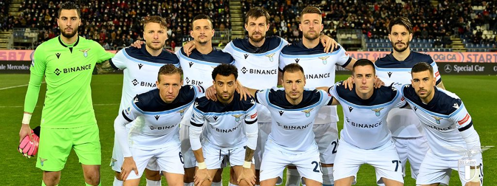 Lazio sponsored by Binance